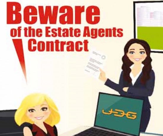 Beware of the Estate Agents Contract
