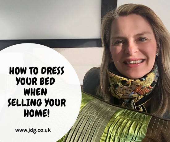 How to dress your bed when you are selling home