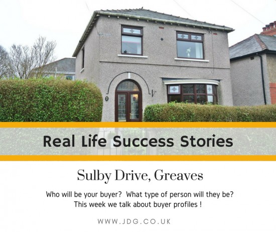 Real life success stories.  Sulby Drive, Greaves
