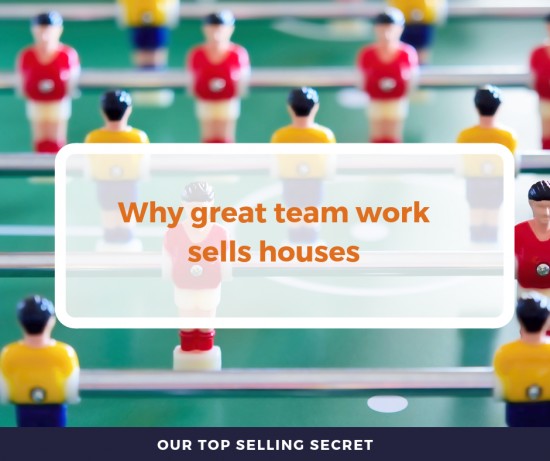 Great teamwork sells houses!