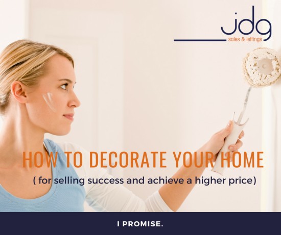How to decorate your home for selling success!