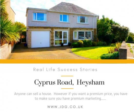 Real Life Success Stories.  Cyprus Road, Heysham