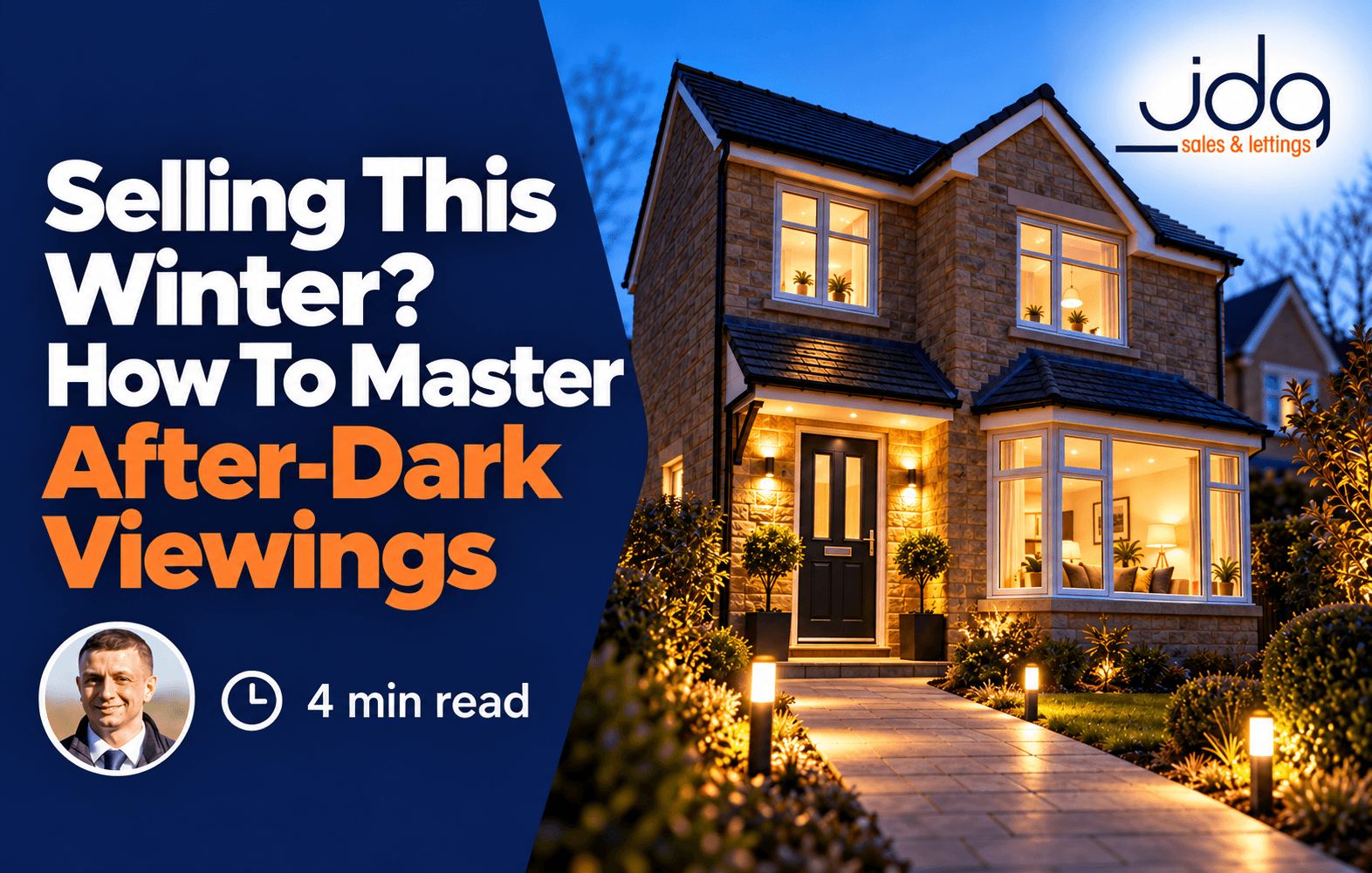 Selling Your Lancaster or Morecambe Home This Winter? Make After-Dark Viewings Count