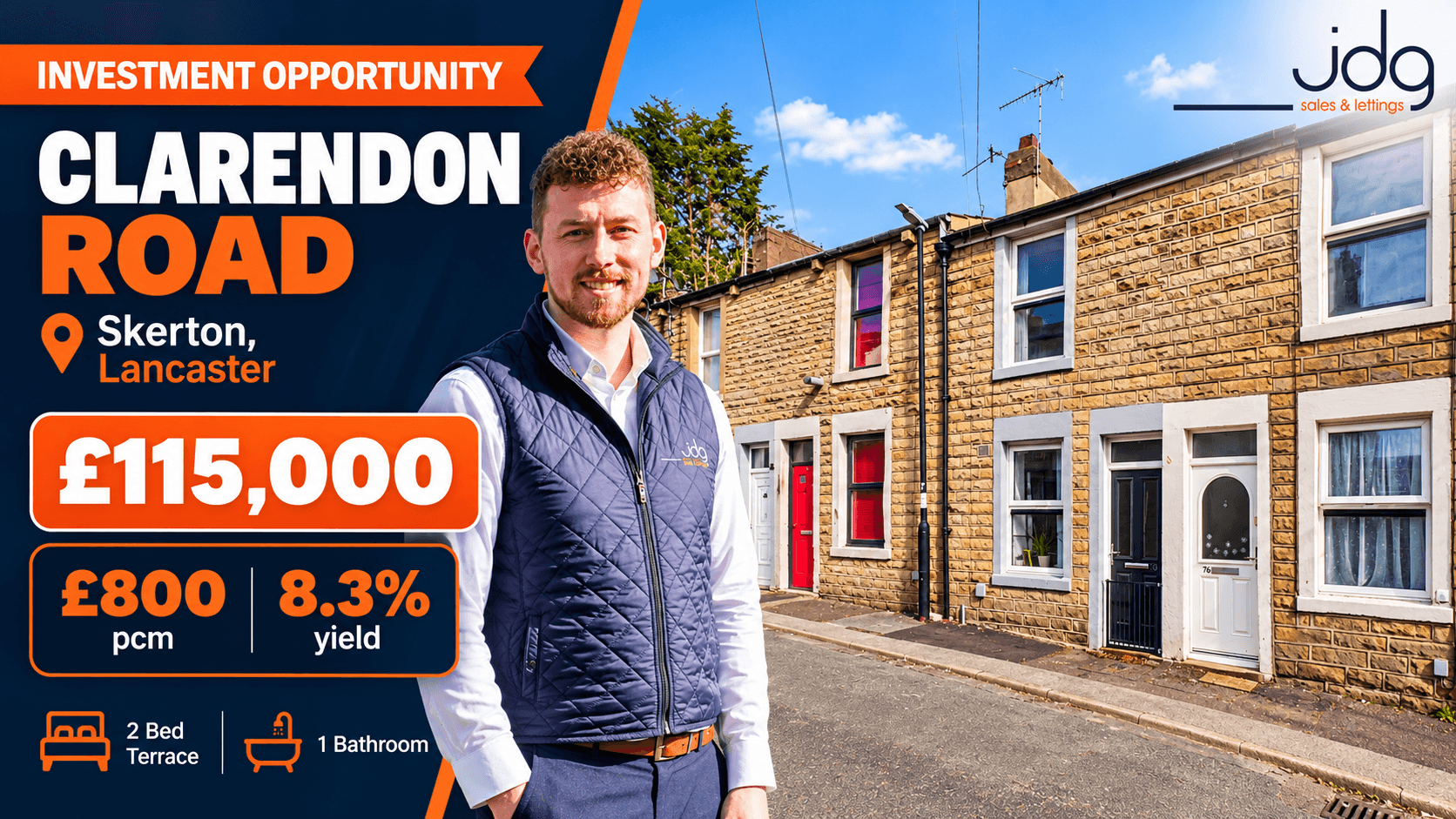 🏡 8%+ Potential Yield – Clarendon Road, Skerton | Lancaster