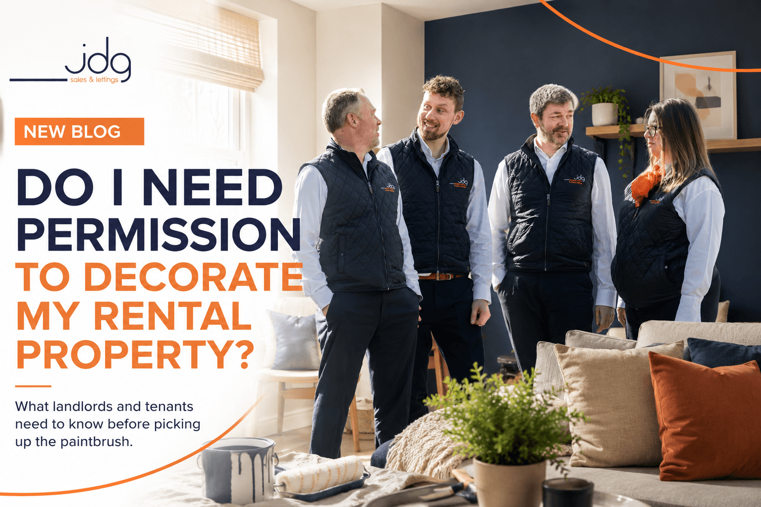 Do I need permission to decorate my rental property?