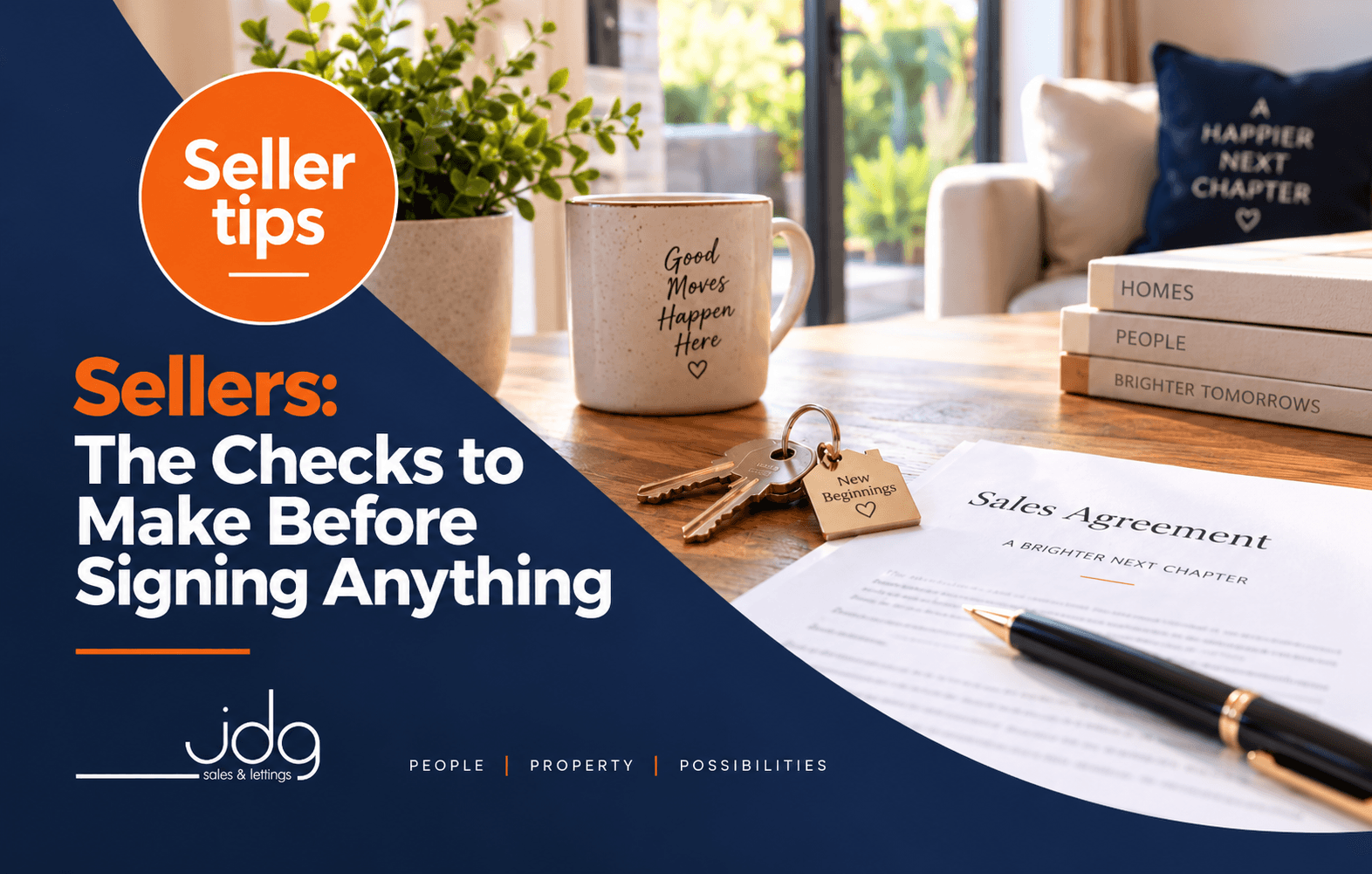 Sellers: The Checks to Make Before Signing Anything
