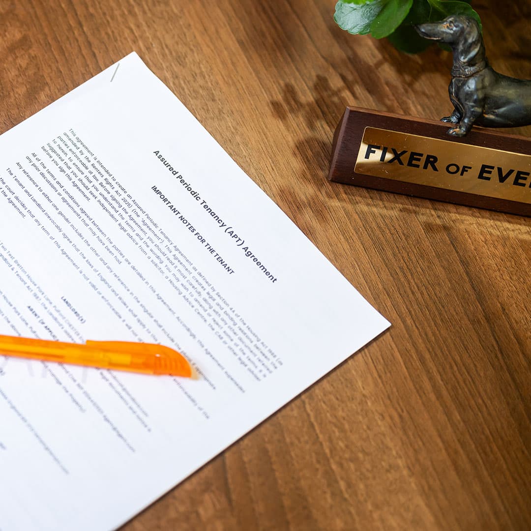 6. Securing the Tenancy