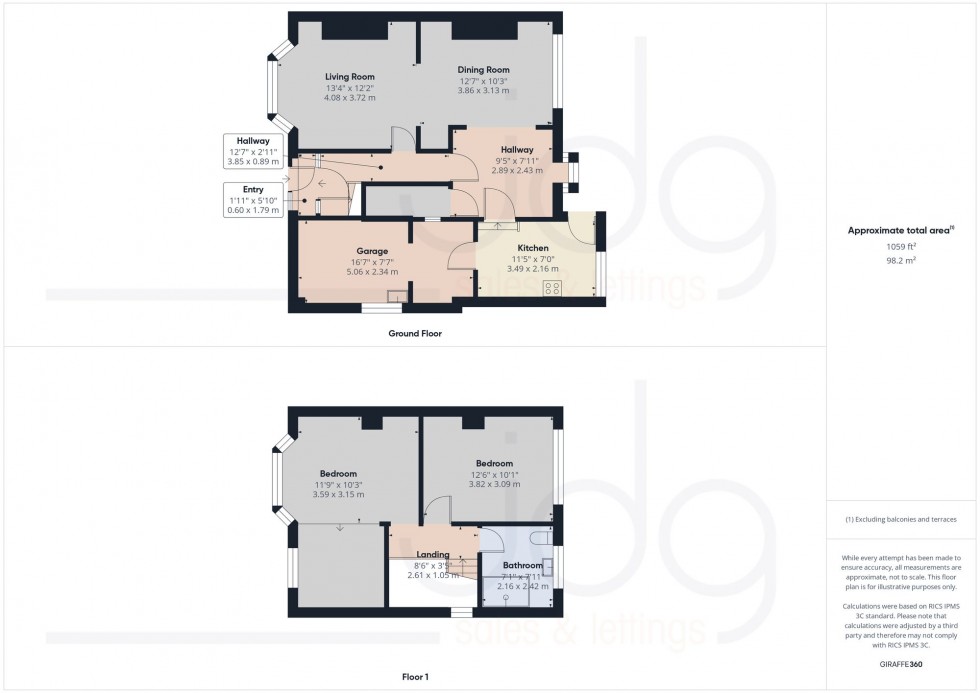Floorplan for Middleton Road, Middleton, LA3