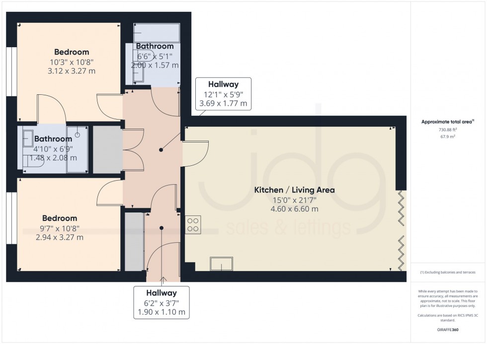 Floorplan for Main Road, Bolton Le Sands, LA5