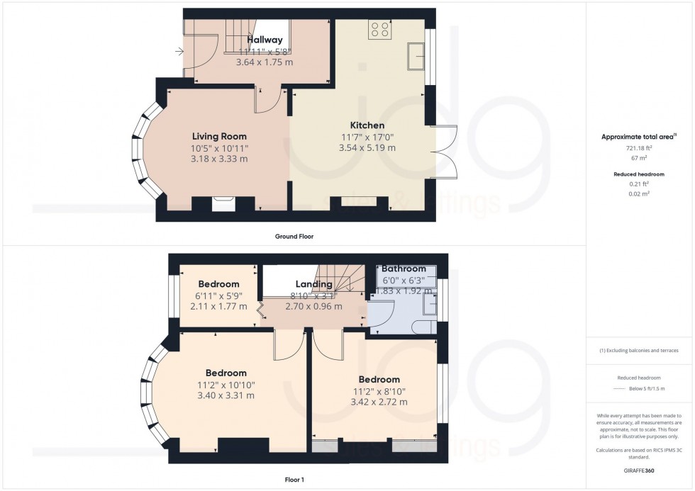 Floorplan for Wellington Road, Lancaster, LA1