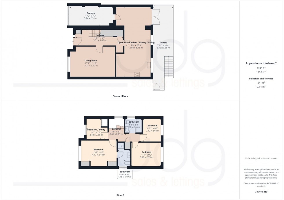 Floorplan for Colchester Avenue, Lancaster, LA1