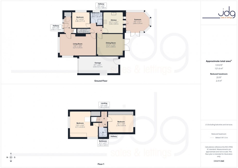 Floorplan for Hawthorn Avenue, Brookhouse, LA2