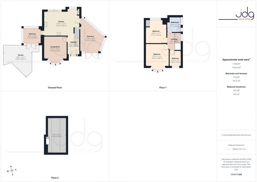 Floorplan for Edenvale Road, Lancaster, LA1