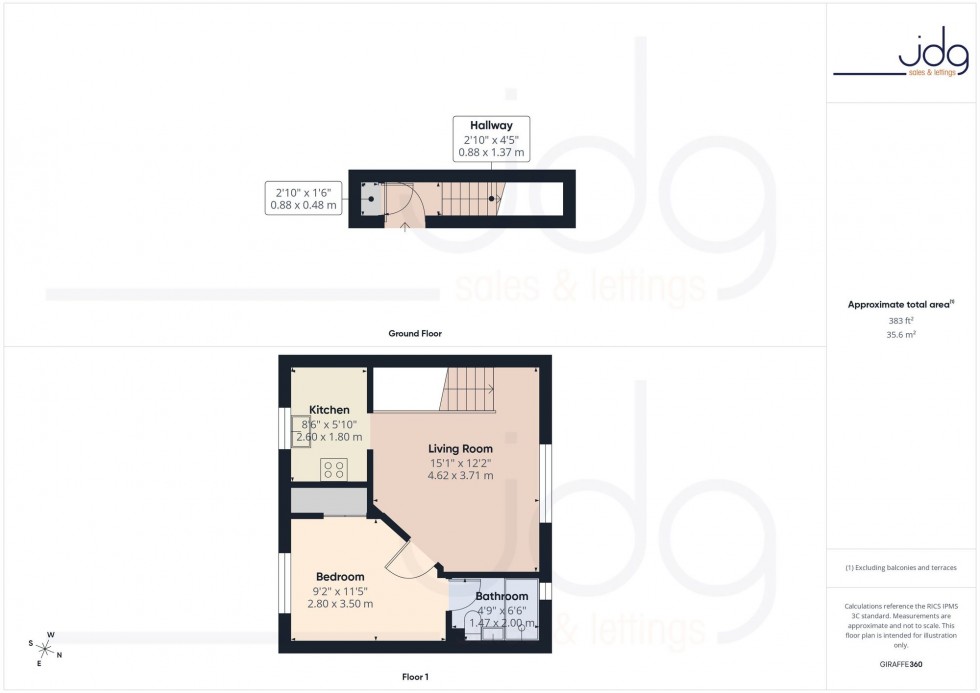 Floorplan for Langden Brook Mews, Morecambe, LA3