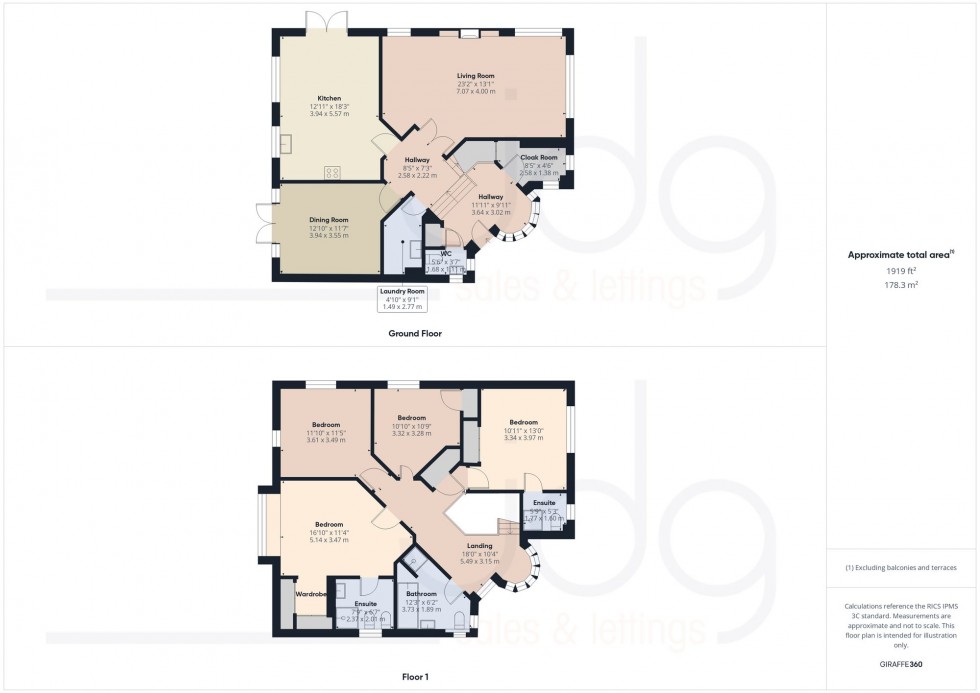 Floorplan for Squirrel Chase, Lancaster, LA1