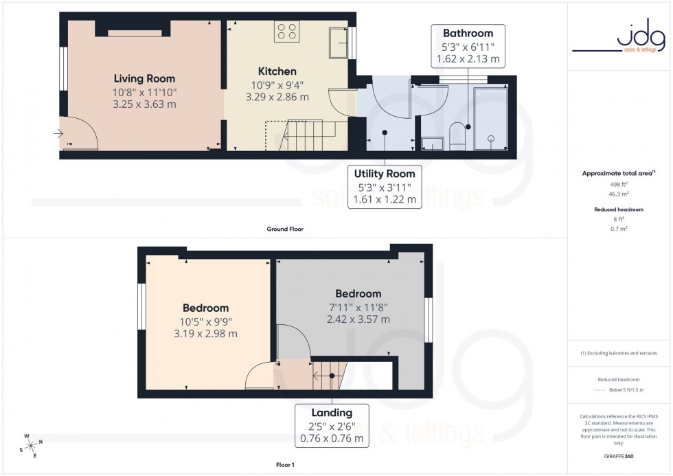 Floorplan for Westham Street, Lancaster, LA1