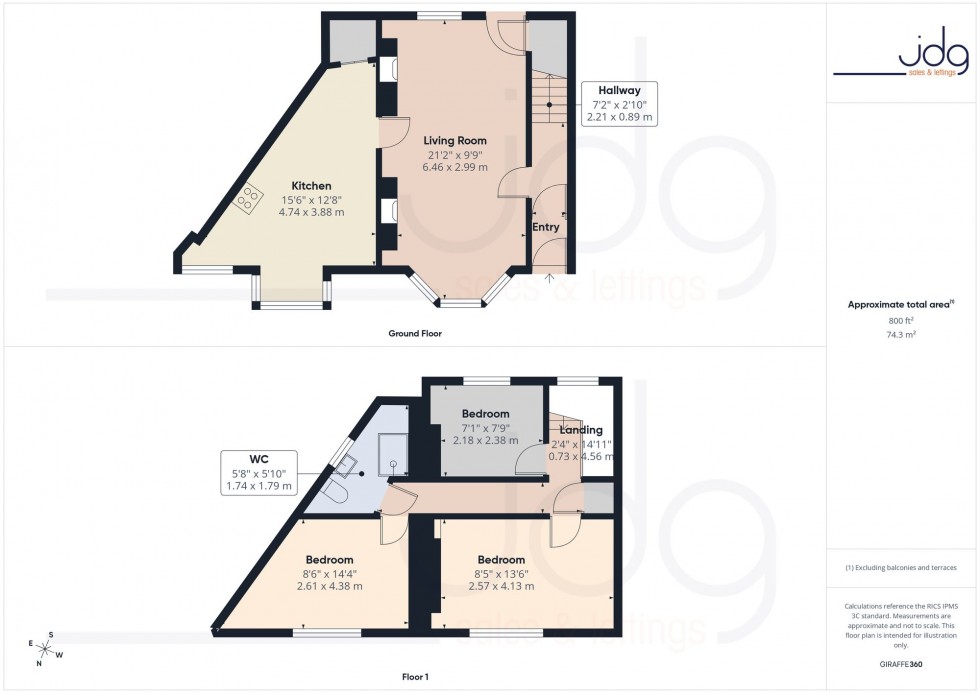 Floorplan for Newsham Place, Lancaster, LA1