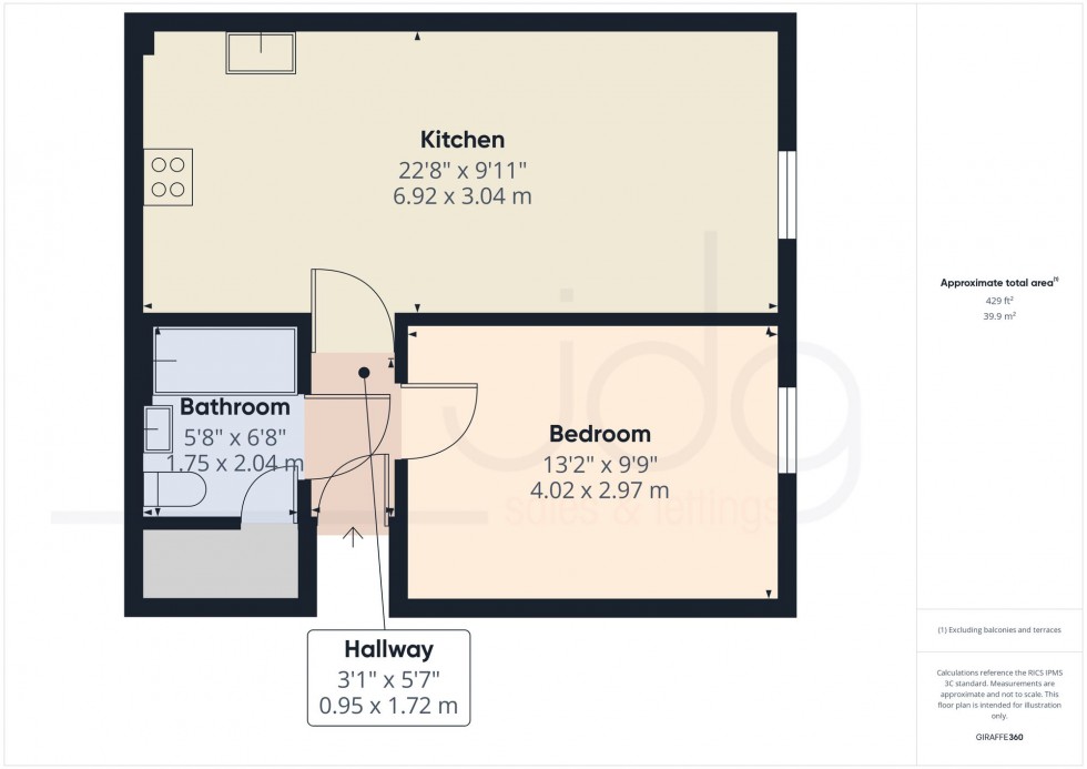 Floorplan for Henry Street, Lancaster, LA1