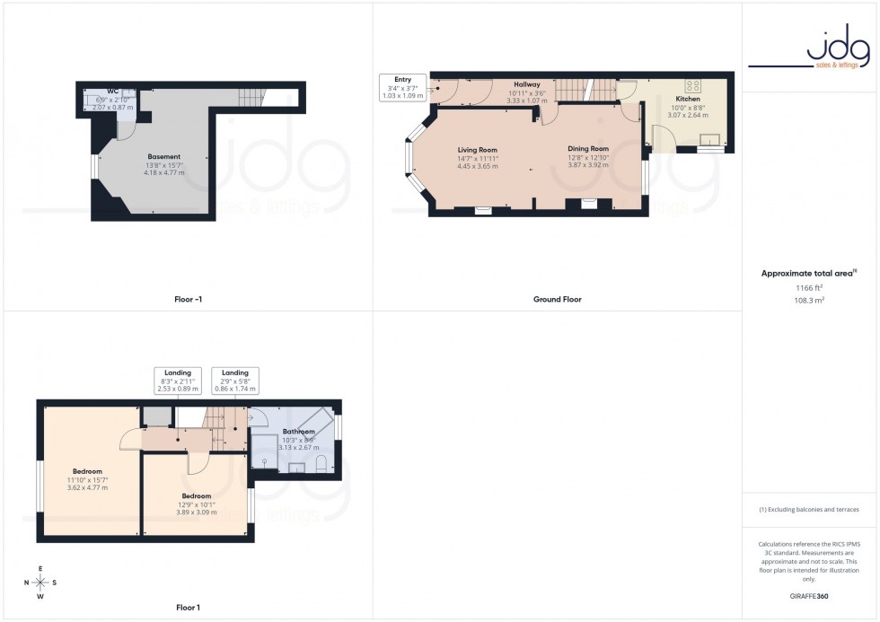 Floorplan for Lily Grove, Lancaster, LA1