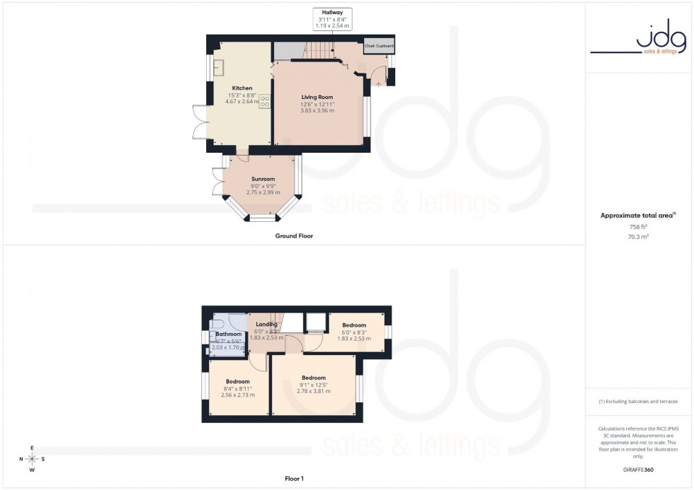 Floorplan for Beaumont Park, Lancaster, LA1