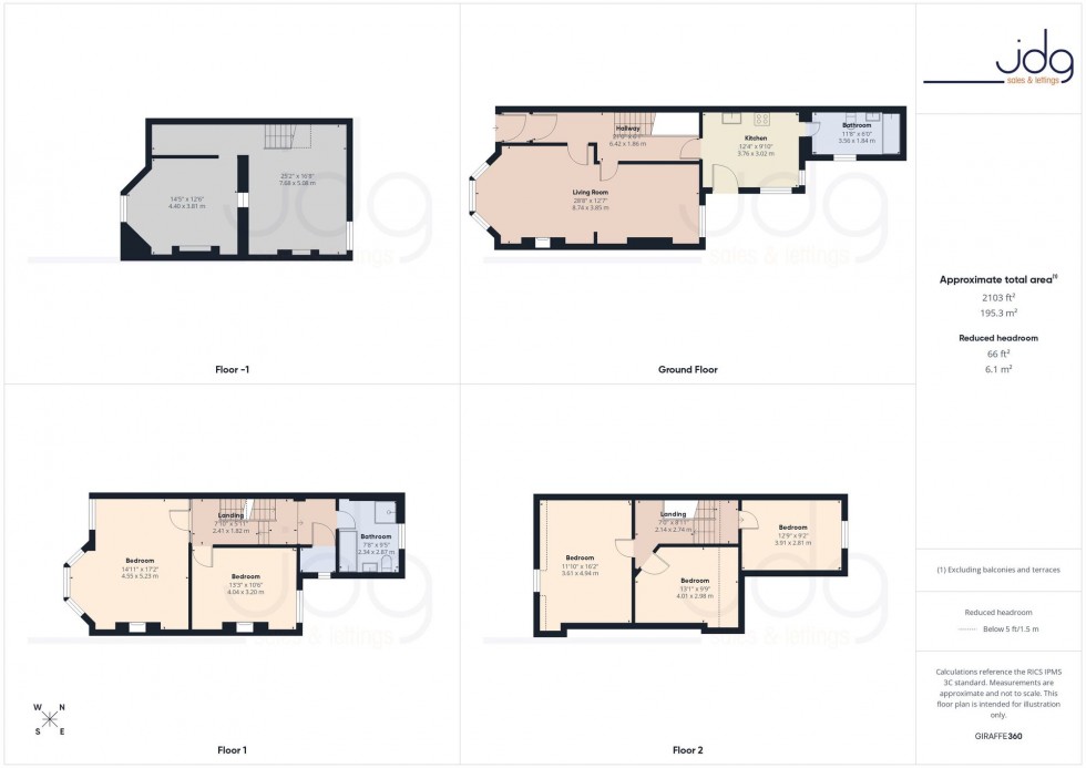 Floorplan for Thornton Grove, Morecambe, LA4