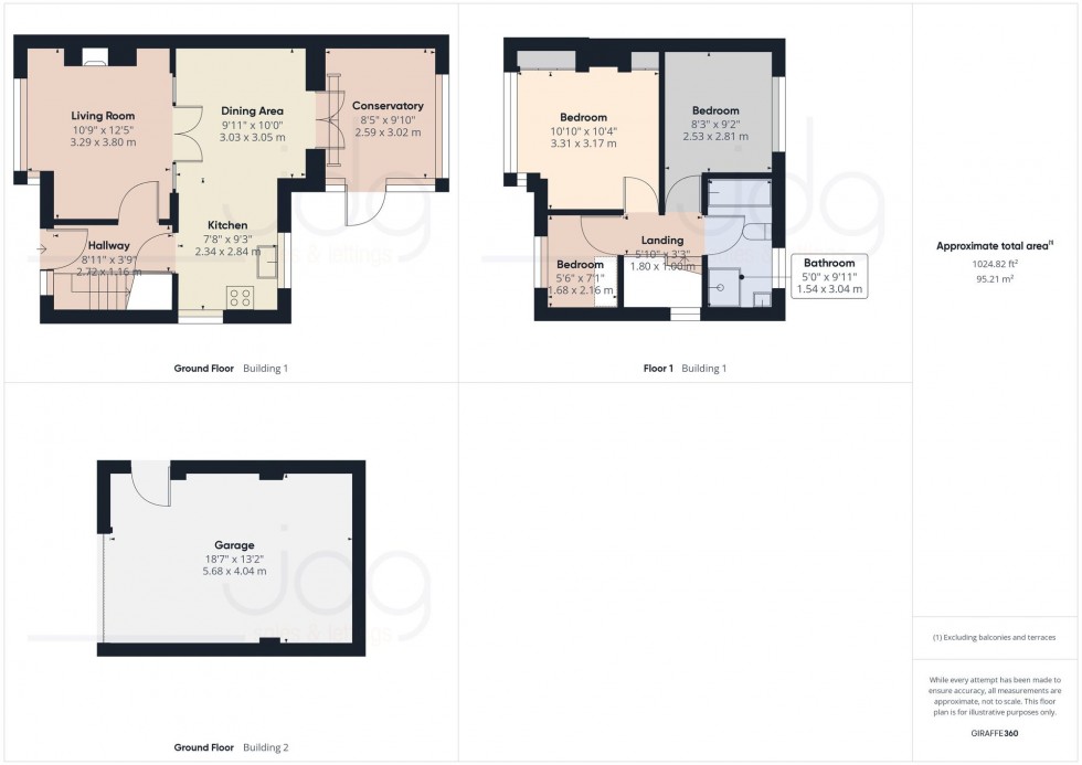 Floorplan for Ousby Avenue, Morecambe, LA3
