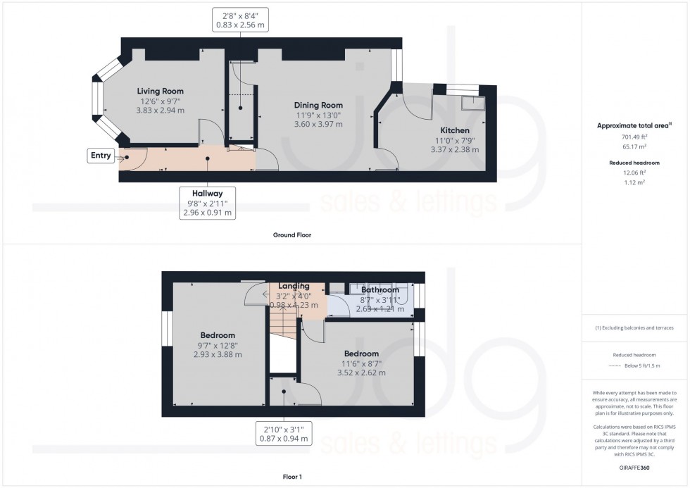 Floorplan for Sibsey Street, Lancaster, LA1