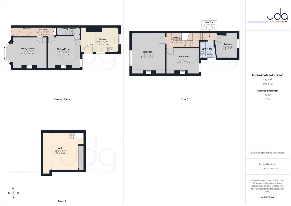 Floorplan for Hastings Road, Lancaster, LA1