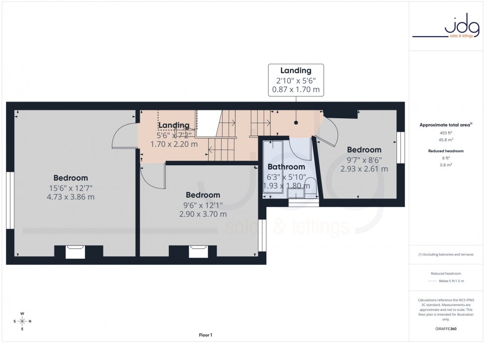 Floorplan for Hastings Road, Lancaster, LA1