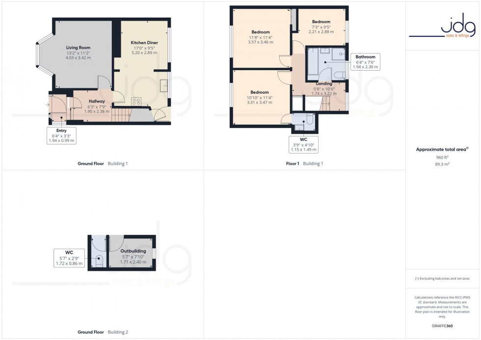Floorplan for Gressingham Drive, Lancaster, LA1