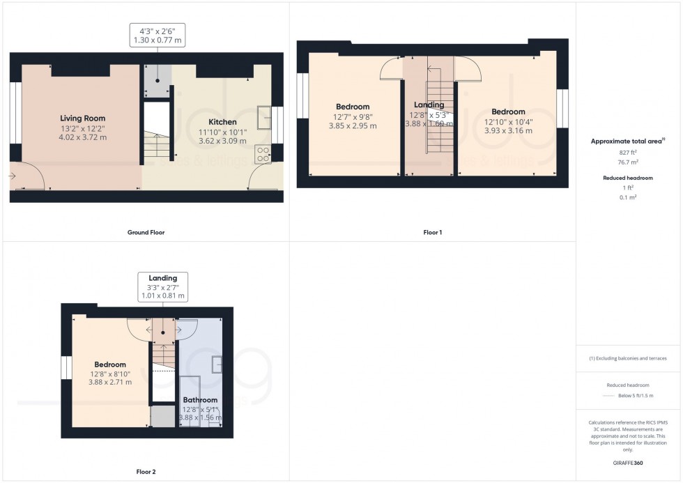 Floorplan for Norfolk Street, Lancaster, LA1
