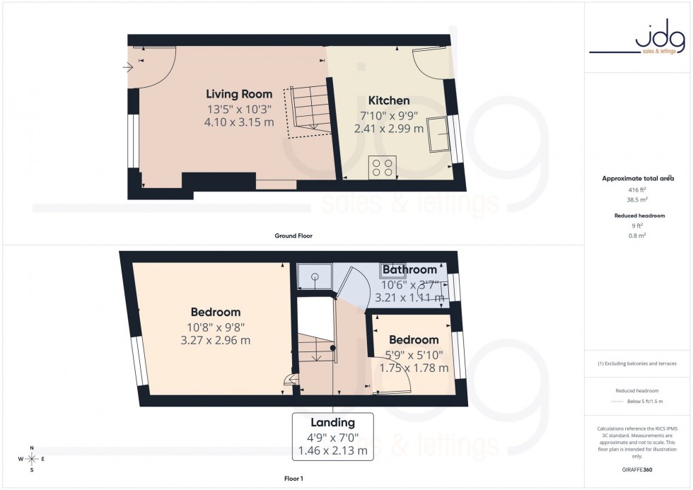 Floorplan for Chapel Street, Galgate, LA2