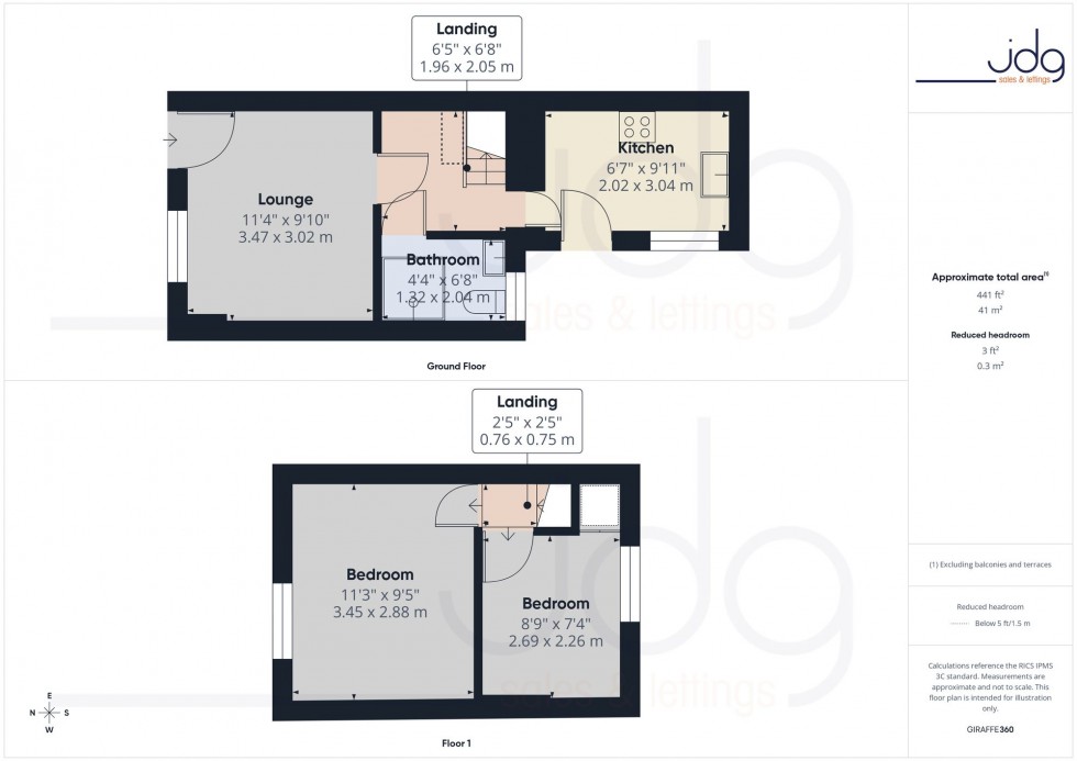 Floorplan for Eastham Street, Lancaster, LA1