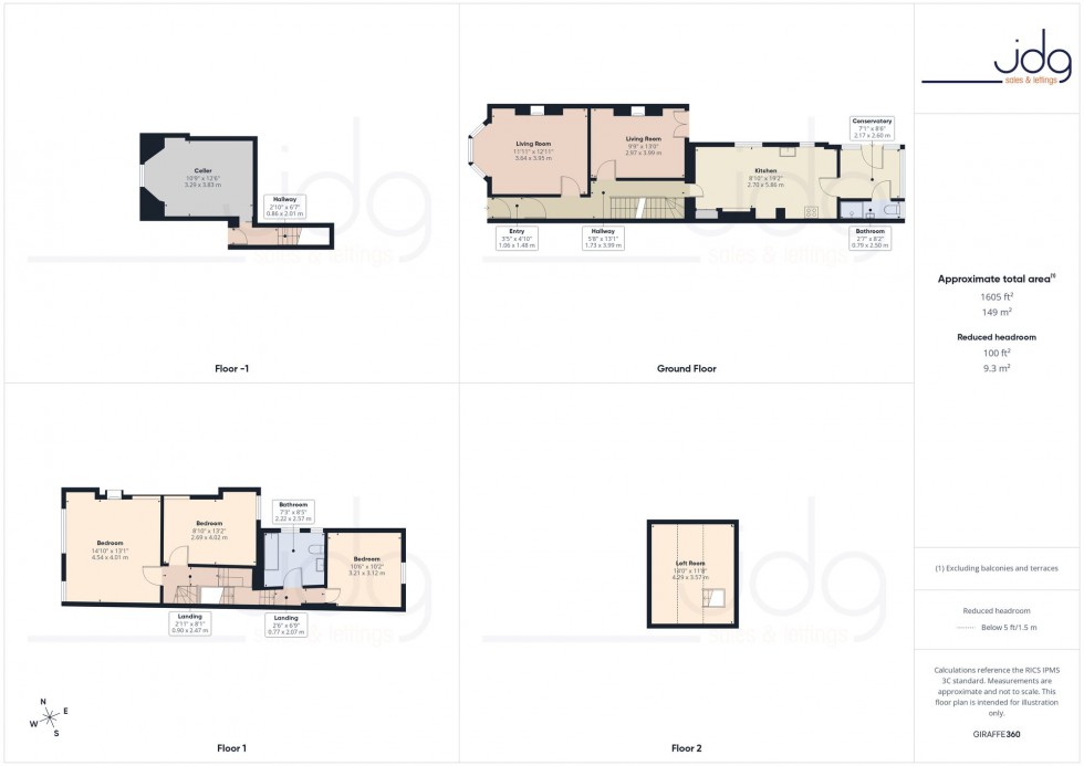 Floorplan for Slyne Road, Lancaster, LA1