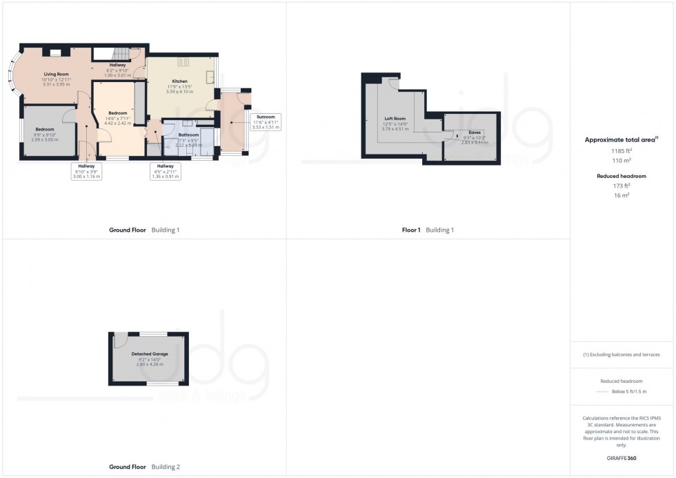Floorplan for Osborne Crescent, Morecambe, LA3