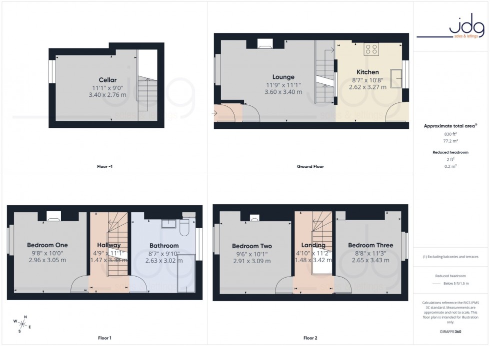 Floorplan for Moorgate, Lancaster, LA1