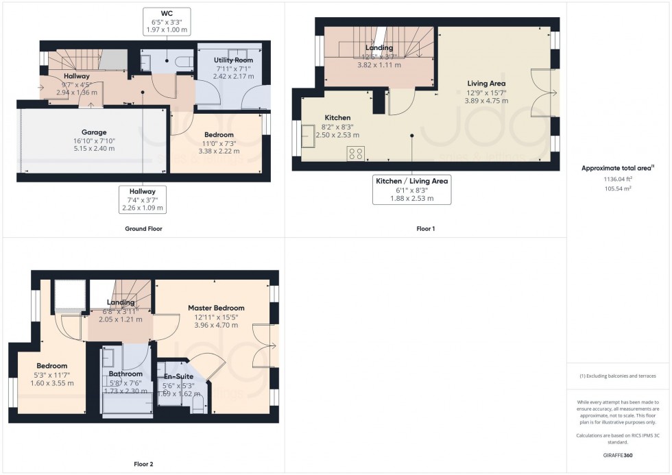 Floorplan for Waterside, Lancaster, LA1