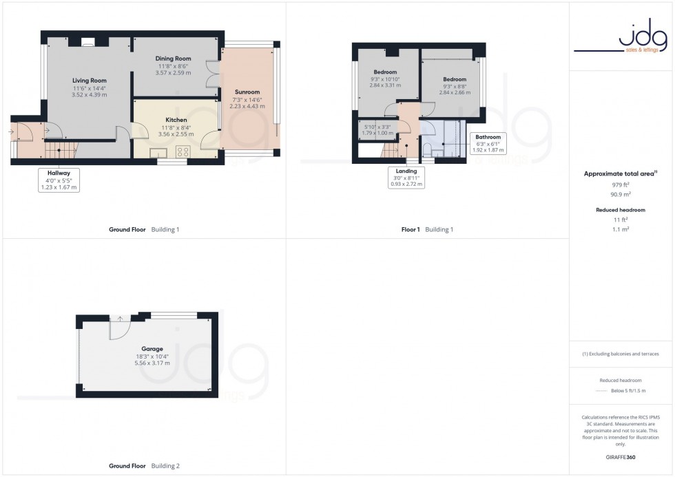Floorplan for Crag Road, Lancaster, LA1