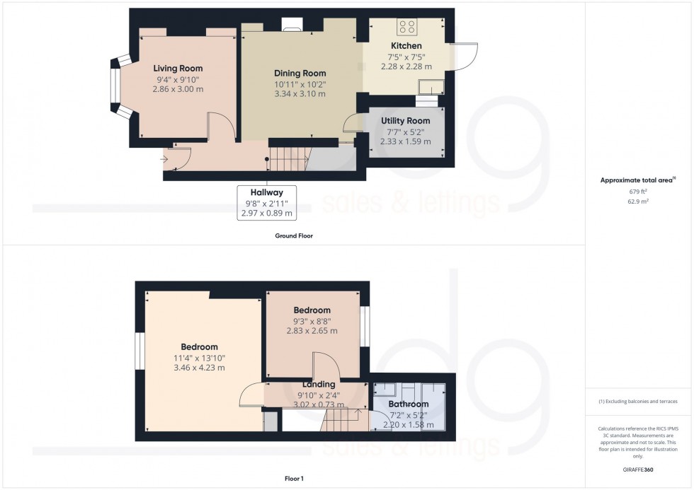 Floorplan for Lune Road, Lancaster, LA1