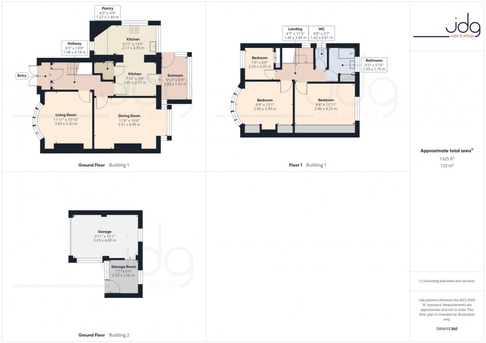 Floorplan for Windsor Avenue, Lancaster, LA1