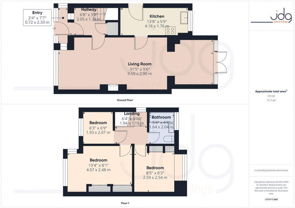 Floorplan for Canterbury Avenue, Lancaster, LA1