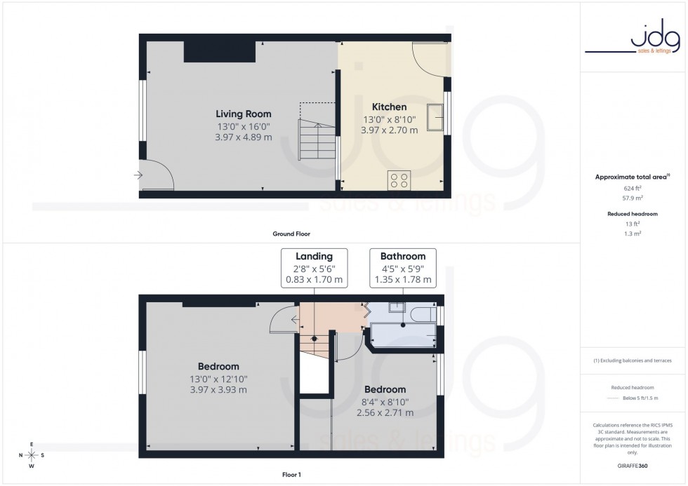 Floorplan for Trafalgar Road, Lancaster, LA1