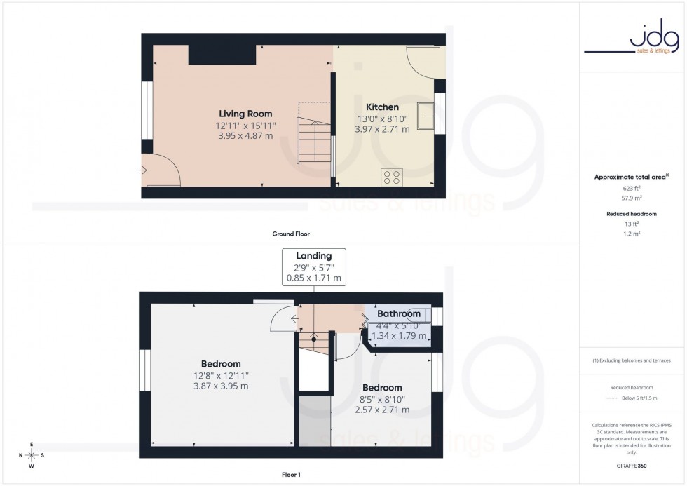 Floorplan for Trafalgar Road, Lancaster, LA1