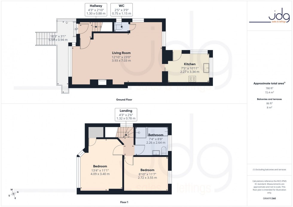 Floorplan for Brendjean Road, Morecambe, LA4