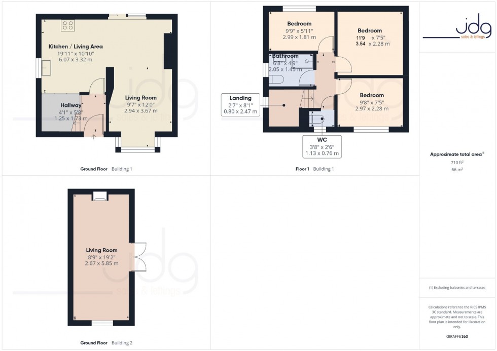 Floorplan for Ingleborough Road, Lancaster, LA1