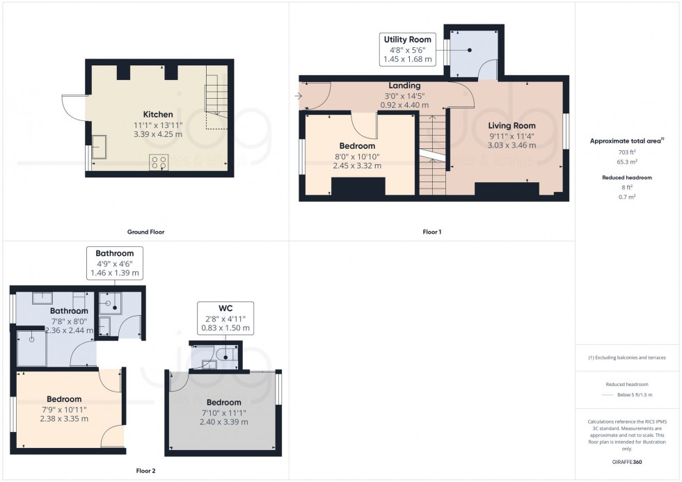 Floorplan for Aberdeen Road, Lancaster, LA1