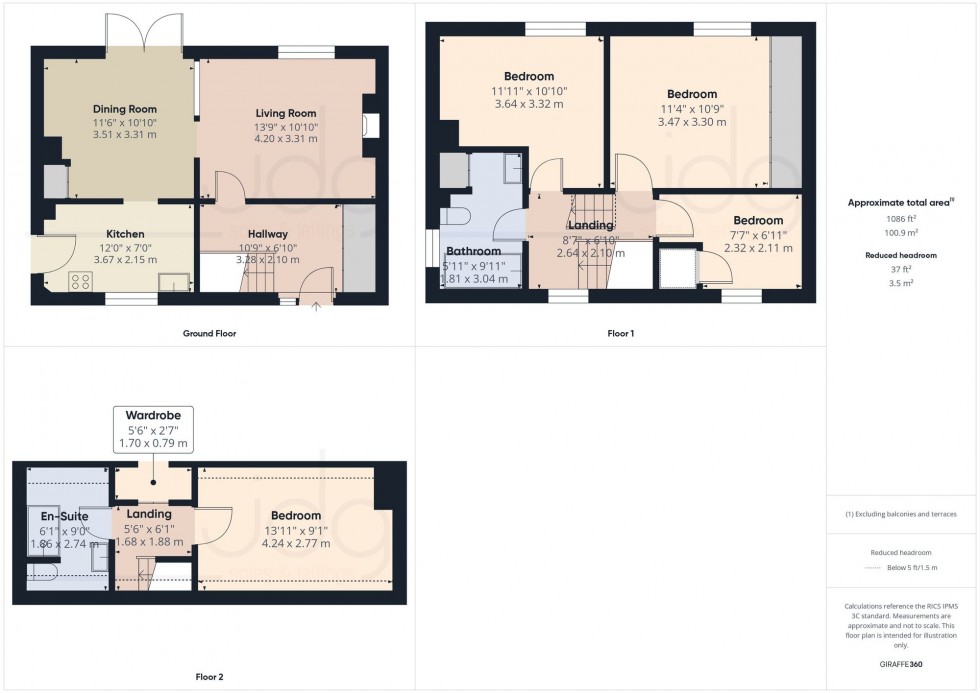 Floorplan for St. Wilfrids Park, Halton, LA2
