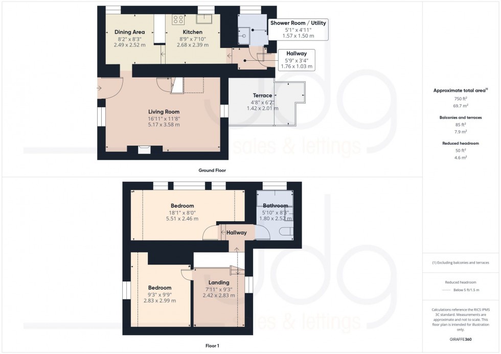 Floorplan for Main Street, Heysham, LA3