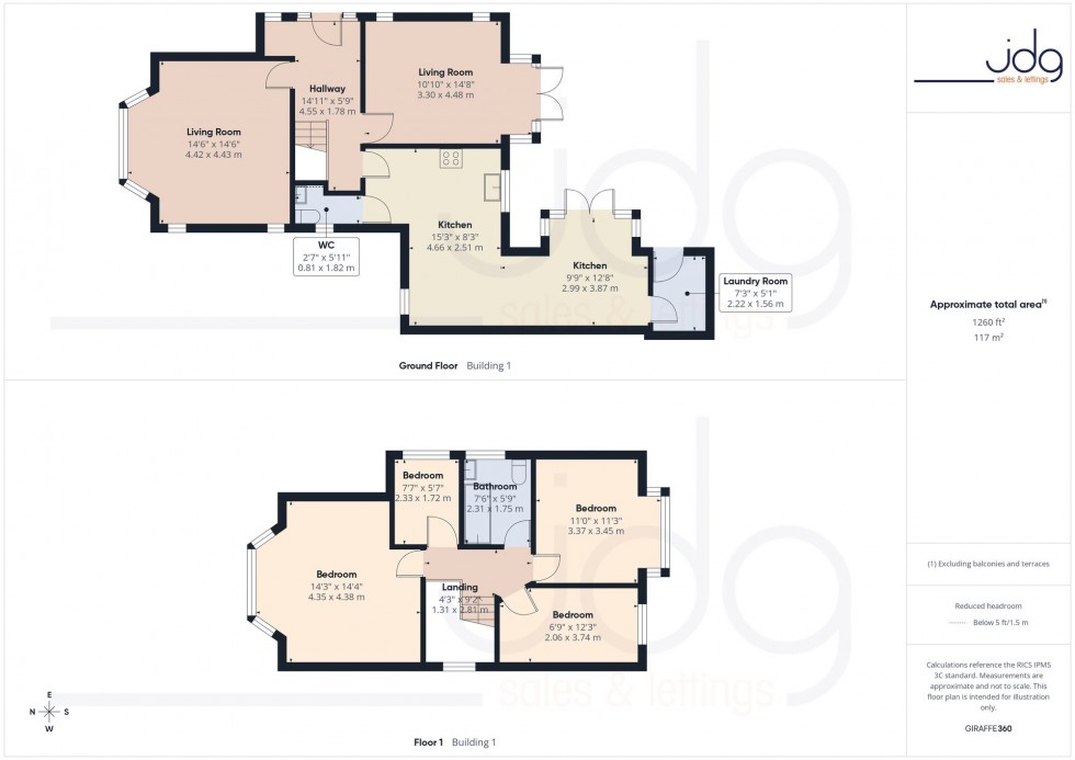 Floorplan for Toll Bar Crescent, Lancaster, LA1