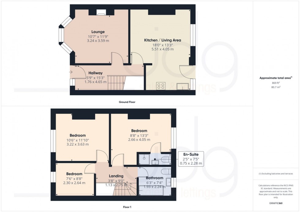 Floorplan for Stanley Road, Heysham, LA3